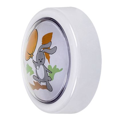 Rabalux - Dječja noćna LED svjetiljka LED/0,3W/2xAA 6000K