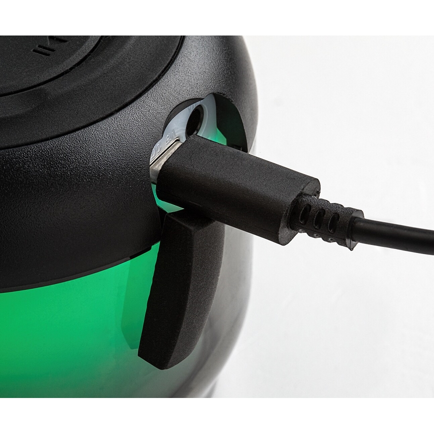 Rabalux - RGB Stolna lampa sa zvučnikom RGB/3W/3,7V 500mAh