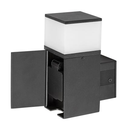 Rabalux - LED vanjsko zidno svjetilo s utičnicom LED/10W/230V IP44