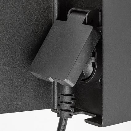 Rabalux - LED vanjsko zidno svjetilo s utičnicom LED/10W/230V IP44