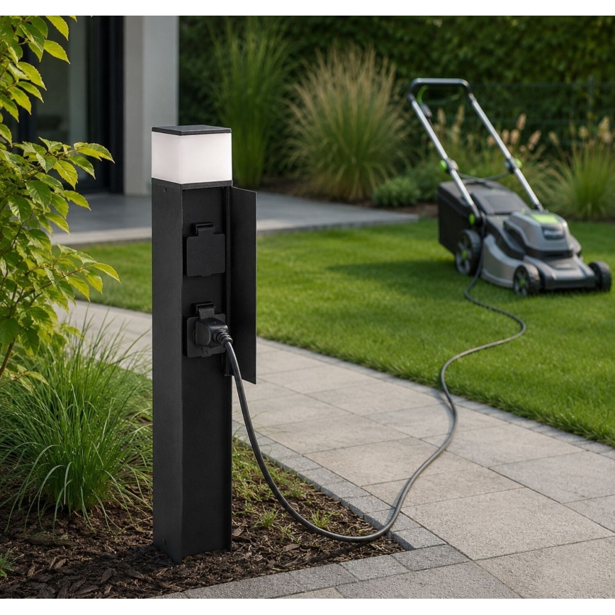 Rabalux - LED vanjska svjetiljka s 2 utičnicama LED/10W/230V IP44