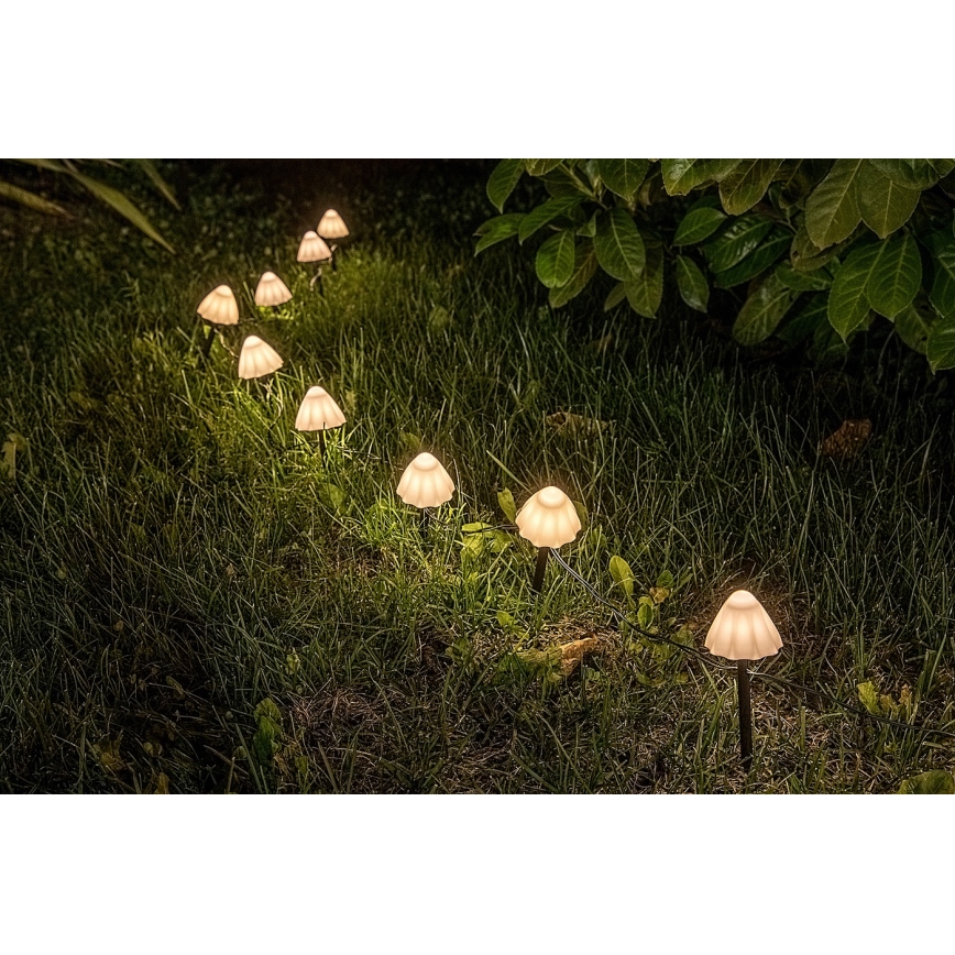 Rabalux - LED Solarna svjetiljka 10xLED/0,2W/1,2V IP44 300 mAh