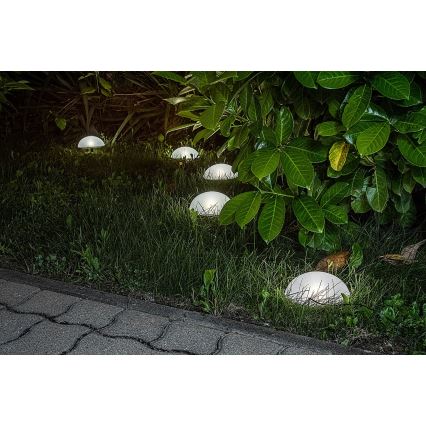 Rabalux - LED Solarna svjetiljka 5xLED/0,2W/1,2V IP44 600 mAh