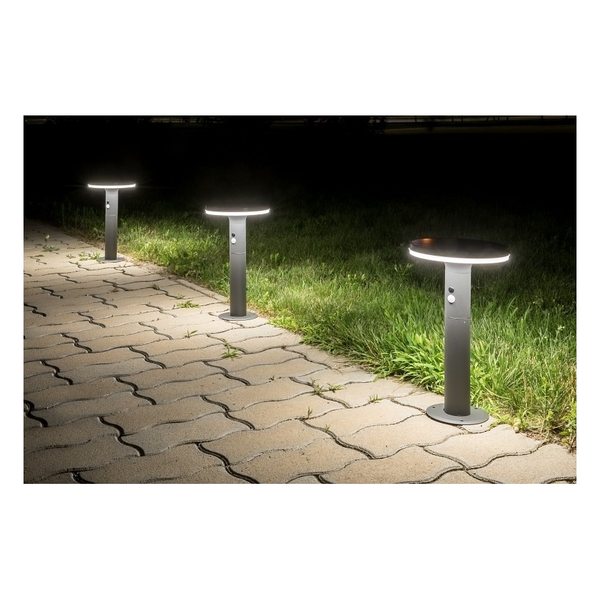 Rabalux - LED Solarna svjetiljka sa senzorom LED/10W/3,7V IP44 2500 mAh
