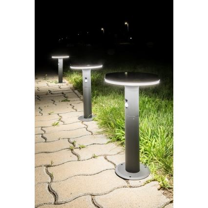 Rabalux - LED Solarna svjetiljka sa senzorom LED/10W/3,7V IP44 2500 mAh