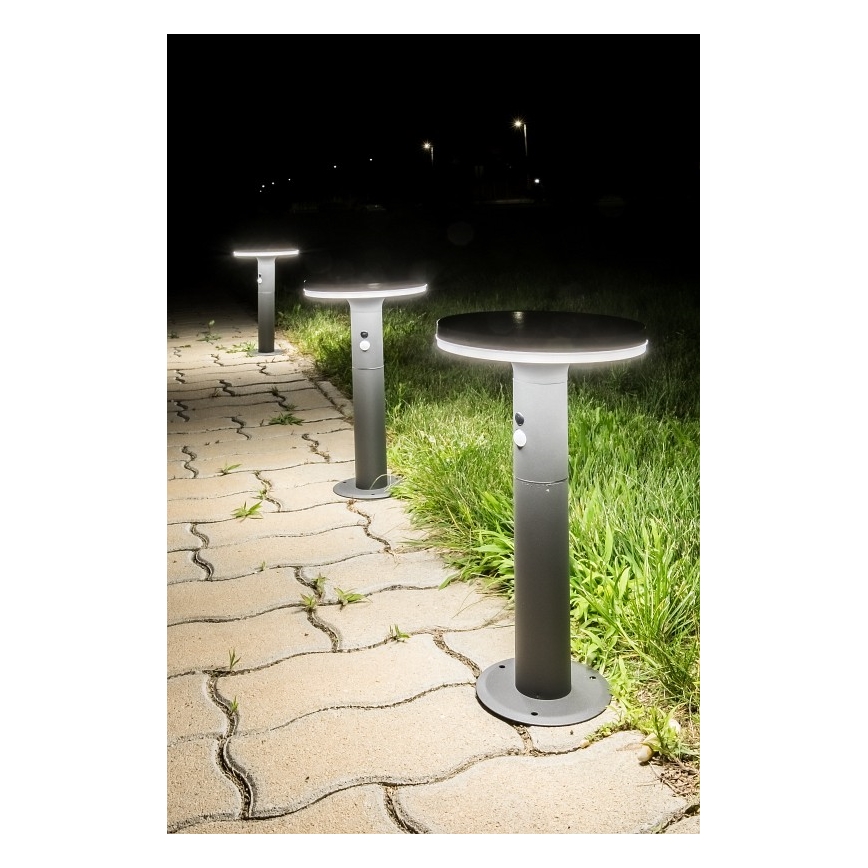 Rabalux - LED Solarna svjetiljka sa senzorom LED/10W/3,7V IP44 2500 mAh