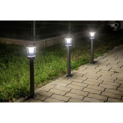 Rabalux - LED solarna lampa LED/3W/3,7V IP65 antracit 2000 mAh