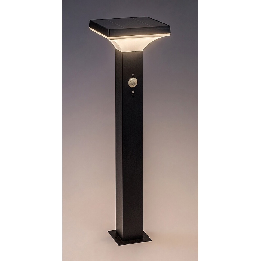 Rabalux - LED Solarna lampa sa senzorom LED/4W/3,7V IP44 crna
