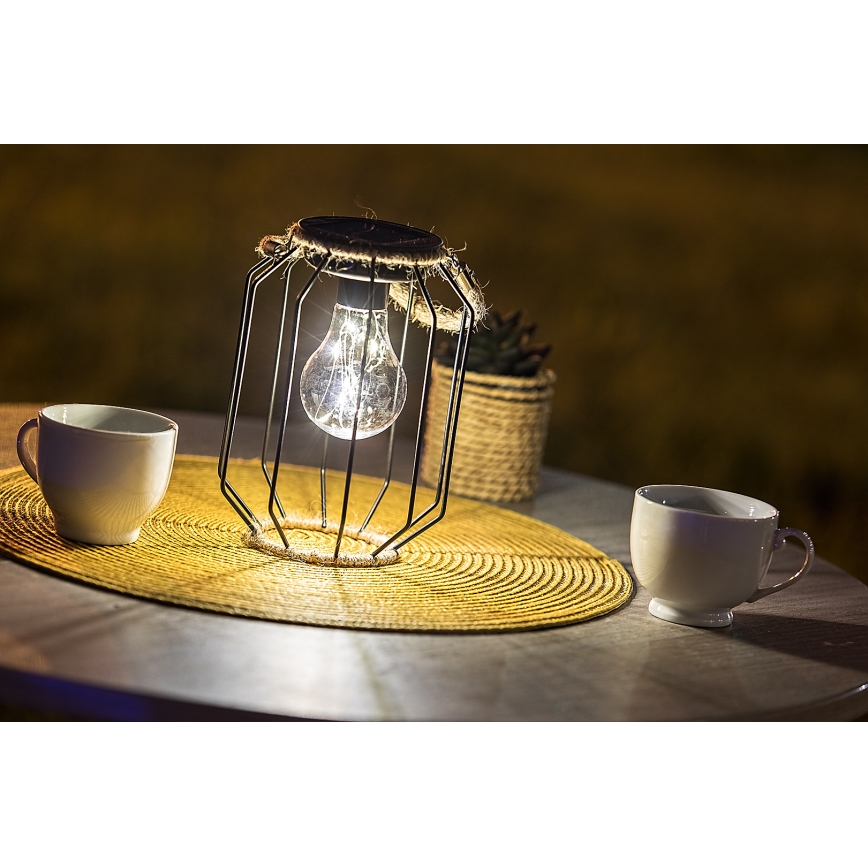 Rabalux - LED solarna svjetiljka LED/0,2W/1,2V IP44 600 mAh