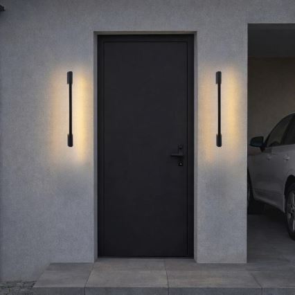 Rabalux - LED vanjsko zidno svjetlo LED/8W/230V IP54 59,5 cm crno