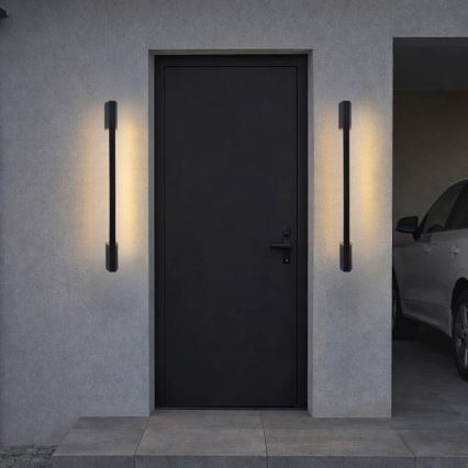 Rabalux - LED vanjsko zidno svjetlo LED/8W/230V IP54 90 cm crno