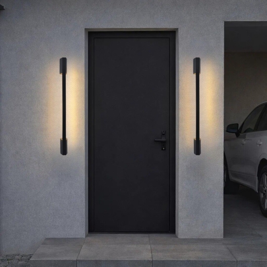 Rabalux - LED vanjsko zidno svjetlo LED/8W/230V IP54 90 cm crno