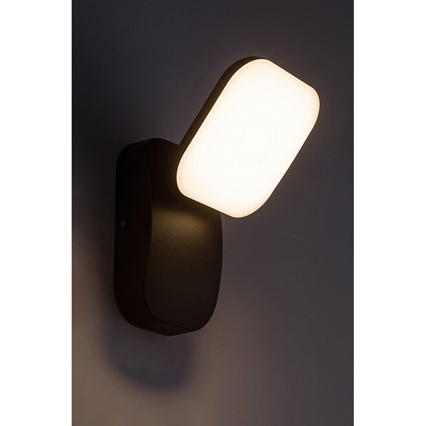 Rabalux - LED Vanjska zidna fleksibilna svjetiljka LED/12W/230V IP44 crna