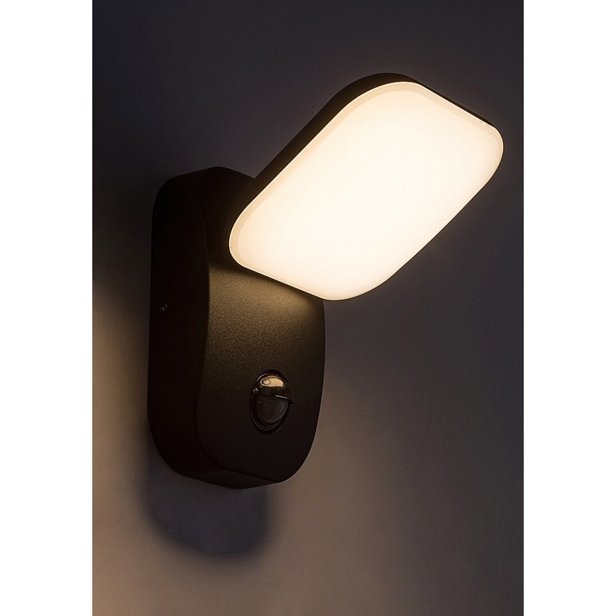 Rabalux - LED Vanjska zidna fleksibilna svjetiljka sa senzorom LED/12W/230V IP44