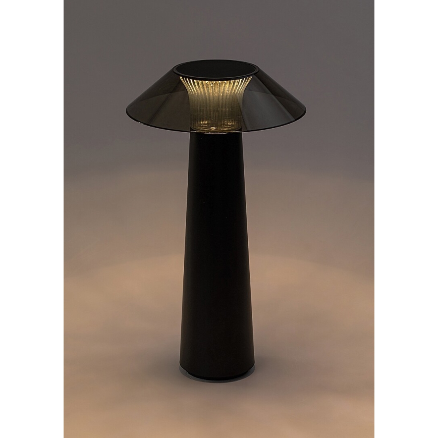 Rabalux - LED Dimmabilna dodirna punjiva stolna lampa LED/5W/5V IP44 crna