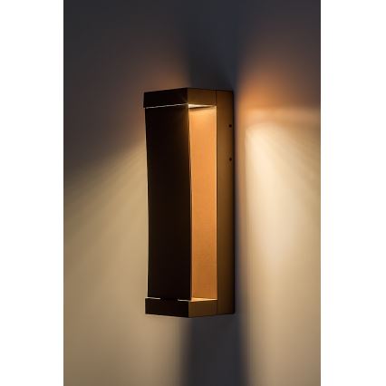 Rabalux - LED vanjsko zidno svjetilo LED/13W/230V IP65 smeđa