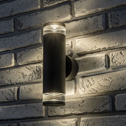 Rabalux - Vanjsko zidno svjetlo 2xGU10/10W/230V IP54 antracit