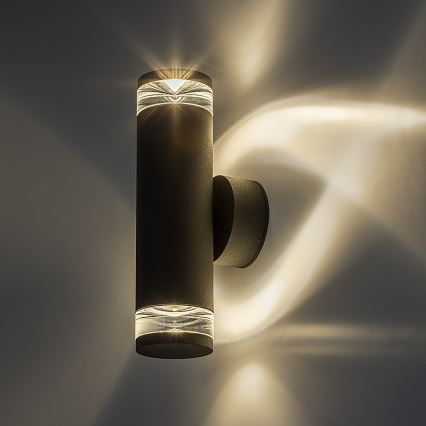 Rabalux - Vanjsko zidno svjetlo 2xGU10/10W/230V IP54 antracit