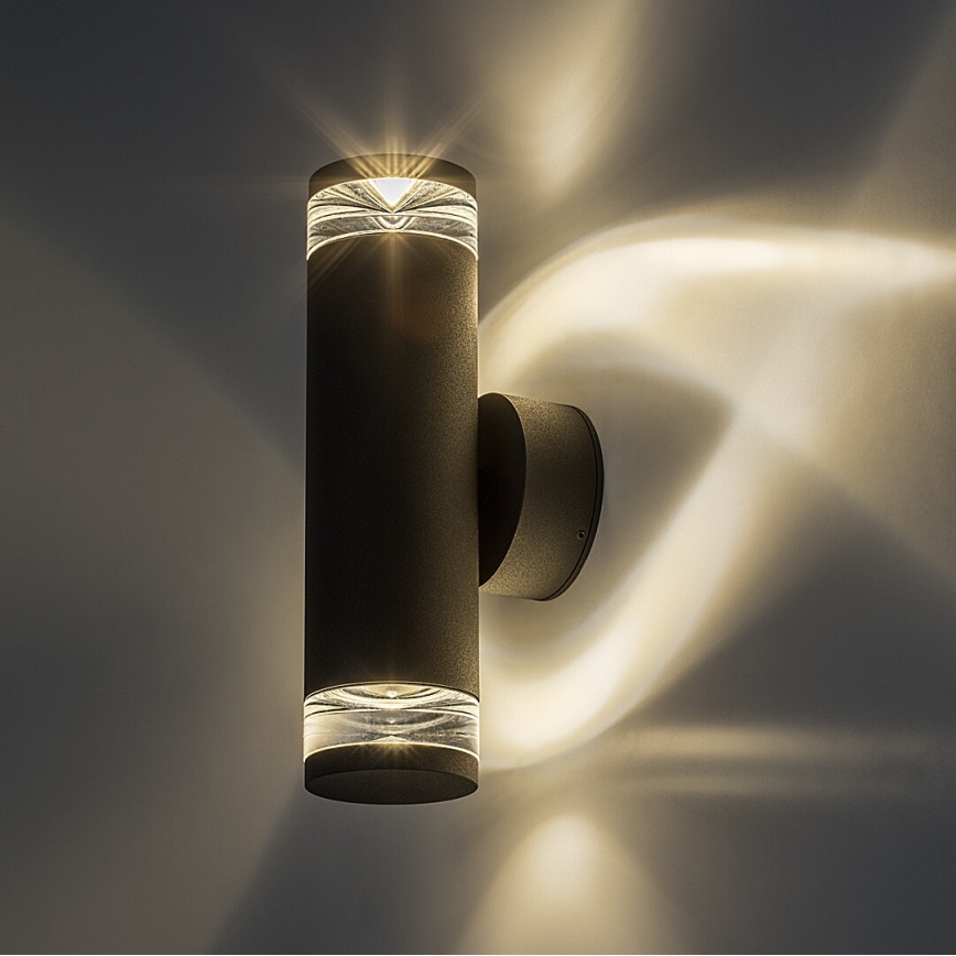 Rabalux - Vanjsko zidno svjetlo 2xGU10/10W/230V IP54 antracit