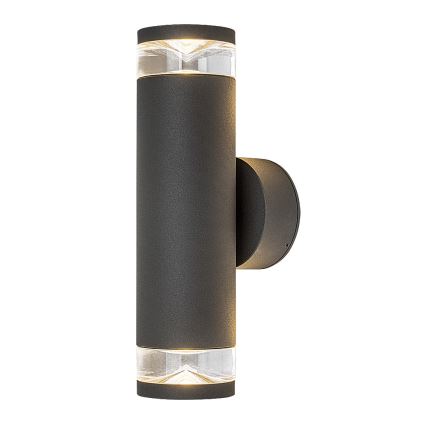 Rabalux - Vanjsko zidno svjetlo 2xGU10/10W/230V IP54 antracit