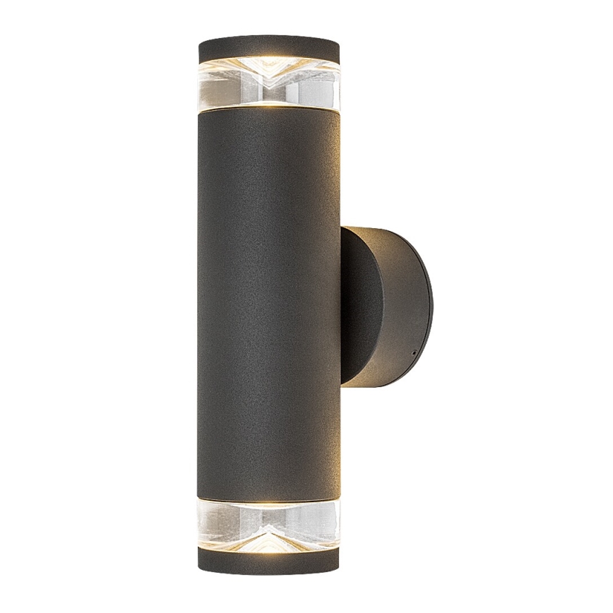 Rabalux - Vanjsko zidno svjetlo 2xGU10/10W/230V IP54 antracit