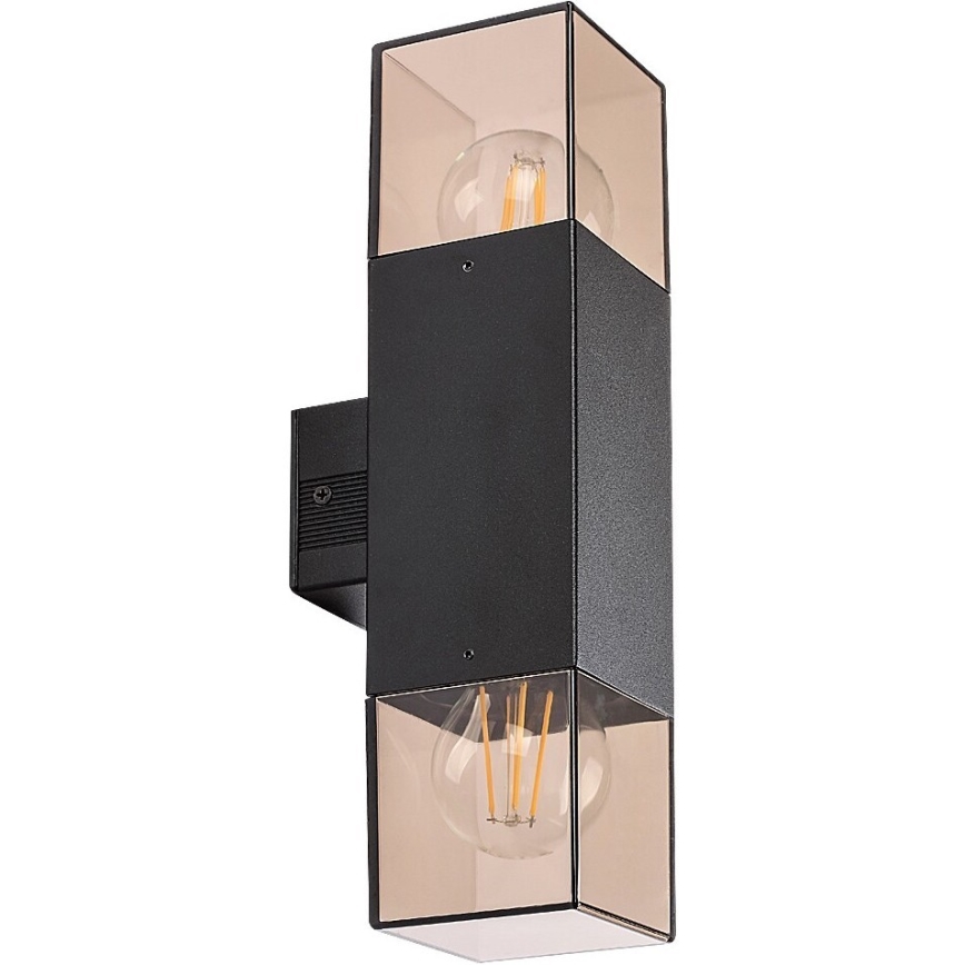 Rabalux - Vanjska zidna svjetiljka 2xE27/60W/230V IP54 crna