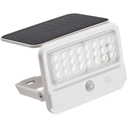 Rabalux - LED Solarna zidna svjetiljka sa senzorom LED/7W/3,7V IP54 bijela