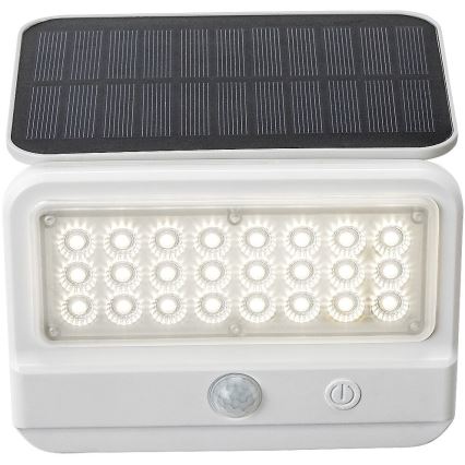 Rabalux - LED Solarna zidna svjetiljka sa senzorom LED/7W/3,7V IP54 bijela