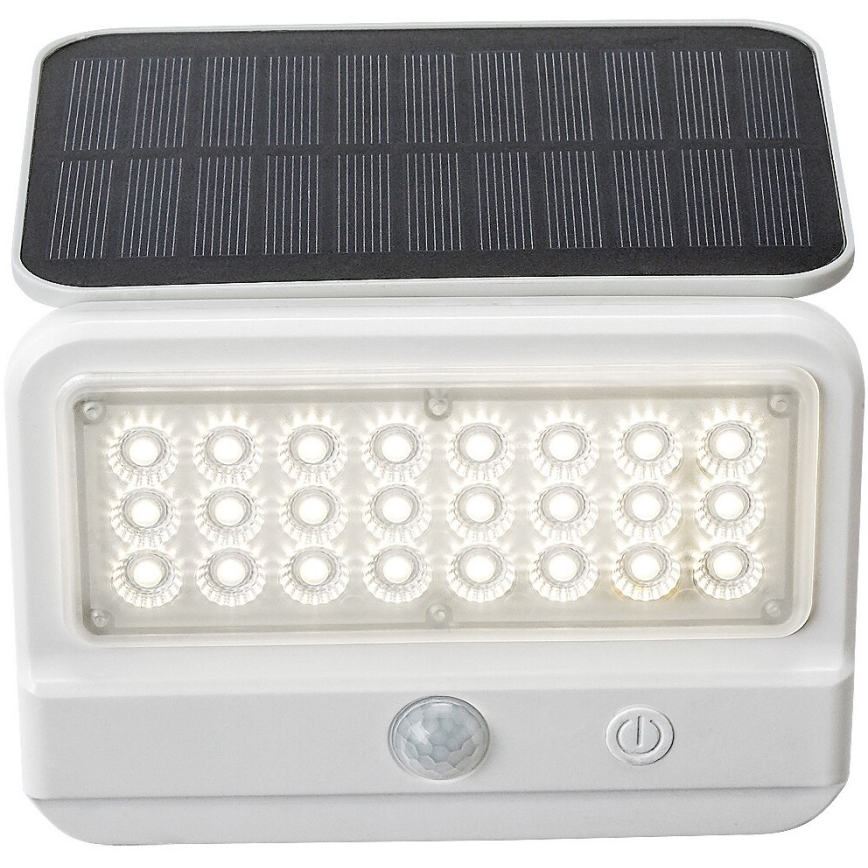 Rabalux - LED Solarna zidna svjetiljka sa senzorom LED/7W/3,7V IP54 bijela
