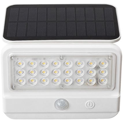 Rabalux - LED Solarna zidna svjetiljka sa senzorom LED/7W/3,7V IP54 bijela