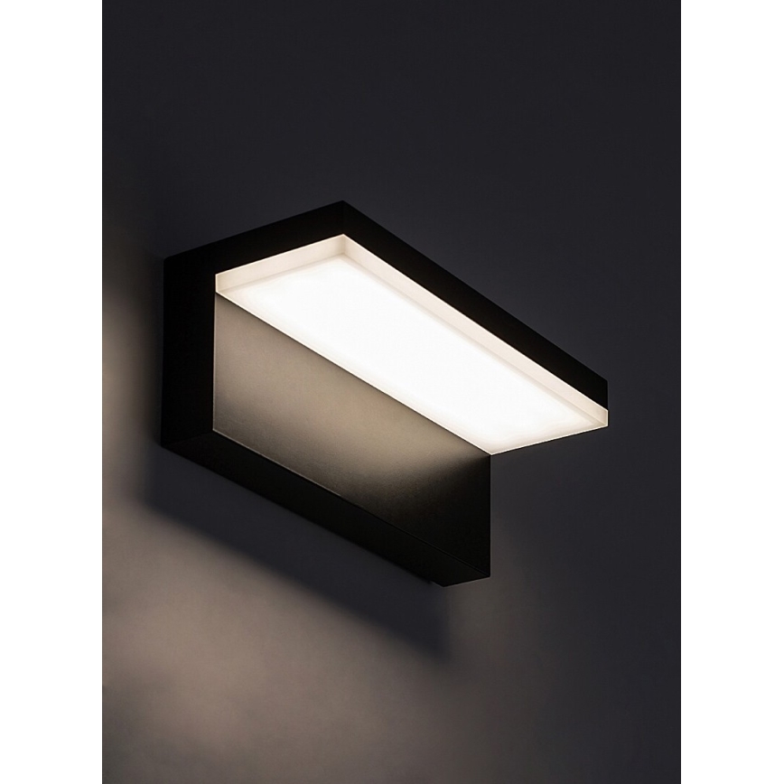 Rabalux - LED Vanjska zidna svjetiljka LED/10W/230V IP54 crna