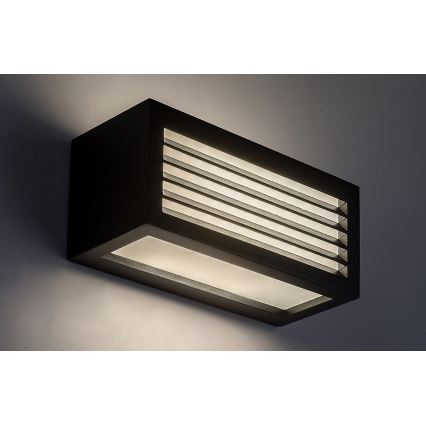 Rabalux - LED Vanjska zidna svjetiljka LED/10W/230V IP54 crna