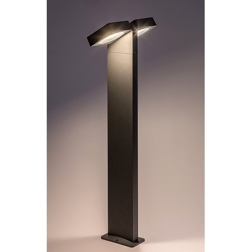 Rabalux - LED Vanjska fleksibilna lampa 2xLED/7W/230V IP54 antracit