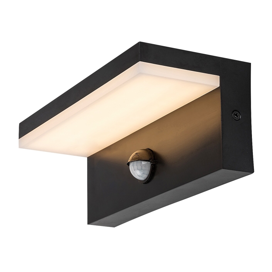 Rabalux - LED Vanjska zidna svjetiljka sa senzorom LED/9W/230V 2700/4000/6500K IP54 crna