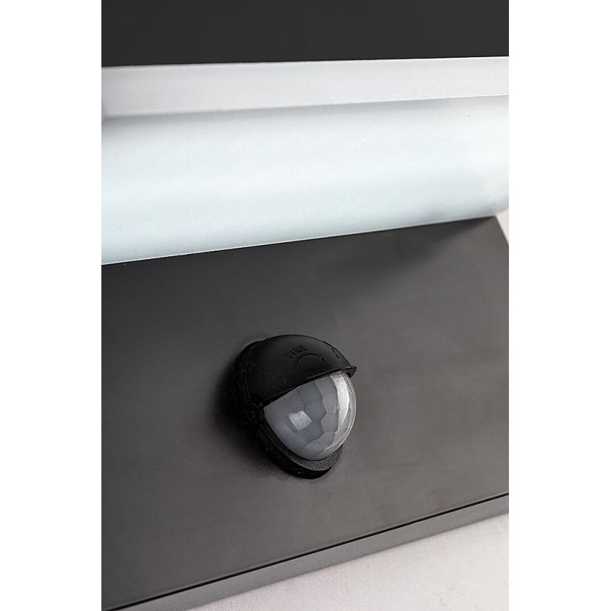 Rabalux - LED Vanjska zidna svjetiljka sa senzorom LED/9W/230V 2700/4000/6500K IP54 crna
