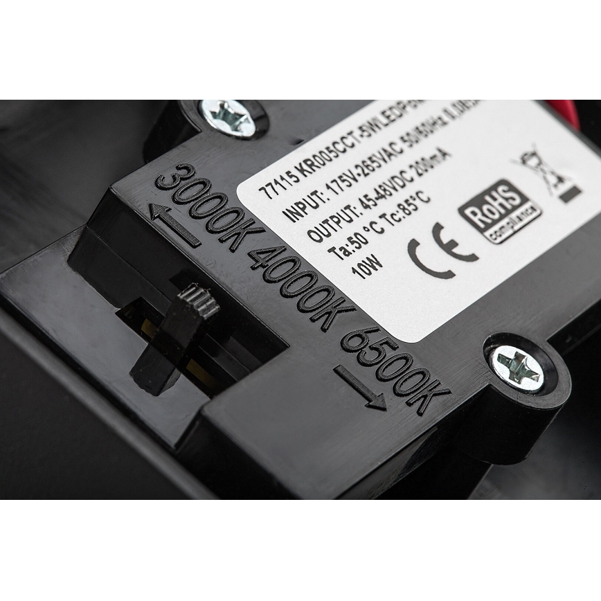Rabalux - LED Vanjska zidna svjetiljka sa senzorom LED/9W/230V 2700/4000/6500K IP54 crna