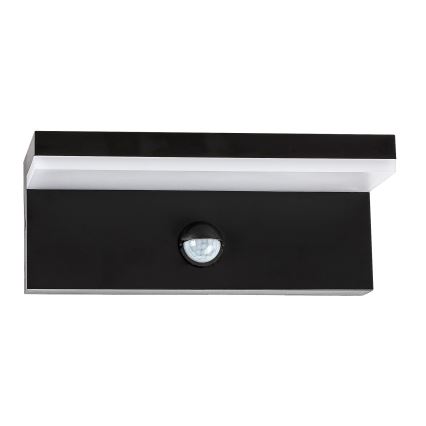 Rabalux - LED vanjsko zidno svjetlo sa senzorom LED/9W/230V 2700/4000/6500K IP54 crna