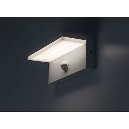 Rabalux - LED vanjsko zidno svjetlo sa senzorom LED/9W/230V 2700/4000/6500K IP54 bijela