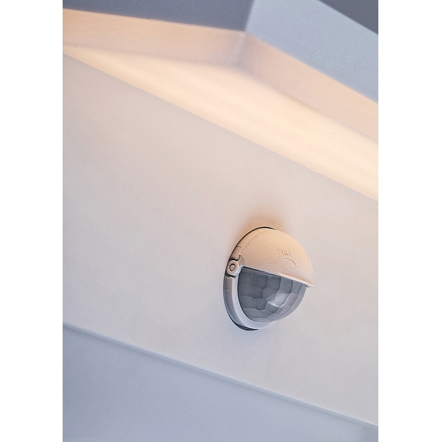 Rabalux - LED vanjsko zidno svjetlo sa senzorom LED/9W/230V 2700/4000/6500K IP54 bijela