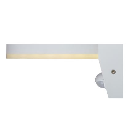 Rabalux - LED Vanjska zidna svjetiljka sa senzorom LED/9W/230V 2700/4000/6500K IP54 bijela