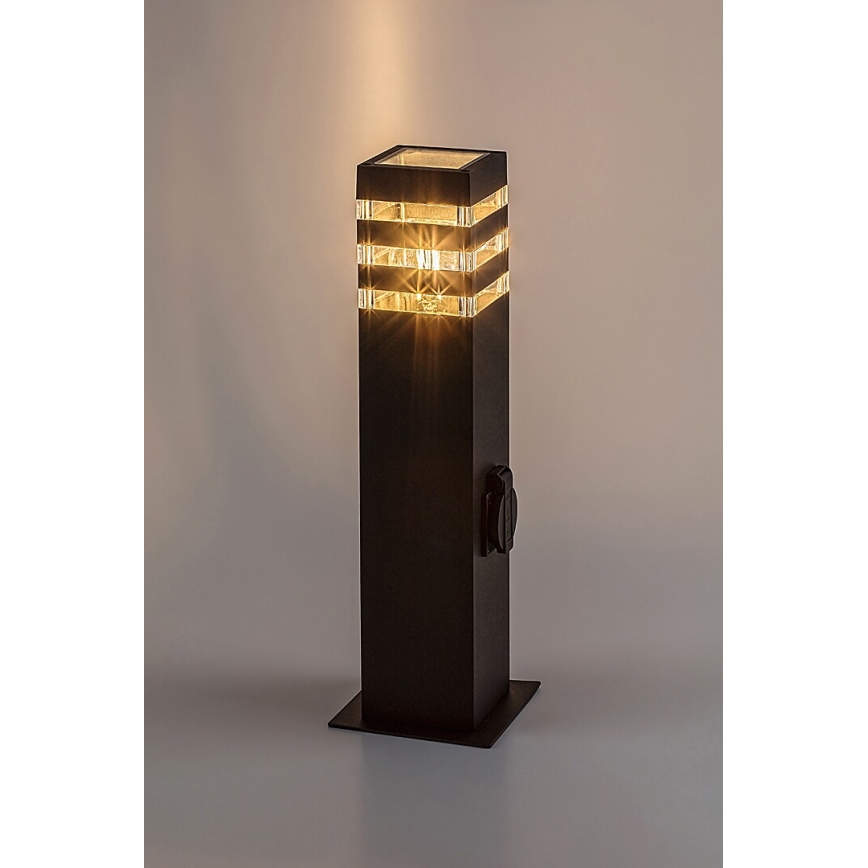 Rabalux - Vanjska lampa s utičnicom 1xE27/12W/230V IP44