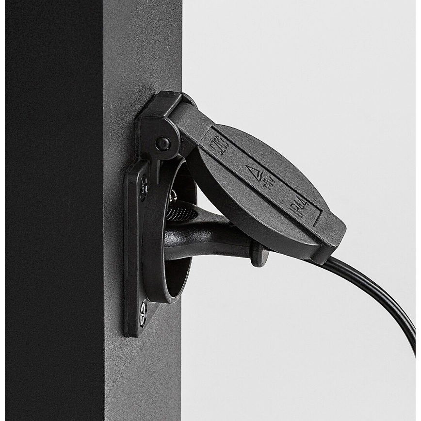 Rabalux - Vanjska lampa s utičnicom 1xE27/12W/230V IP44