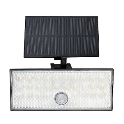 Rabalux - LED Solarni reflektor sa senzorom LED/8W/3,7V 1800mAh IP65 + daljinski upravljač