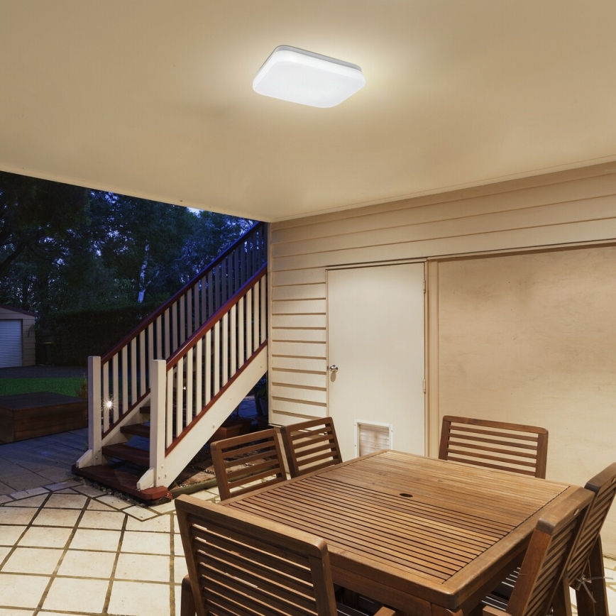 Rabalux - LED Stropna svjetiljka za kupaonicu sa senzorom LED/18W/230V 3000K IP44