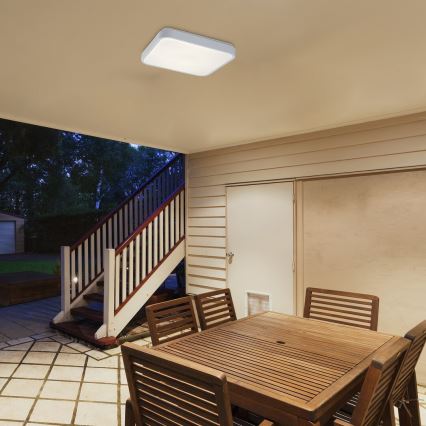 Rabalux - LED Stropna svjetiljka za kupaonicu sa senzorom LED/18W/230V 4000K IP44