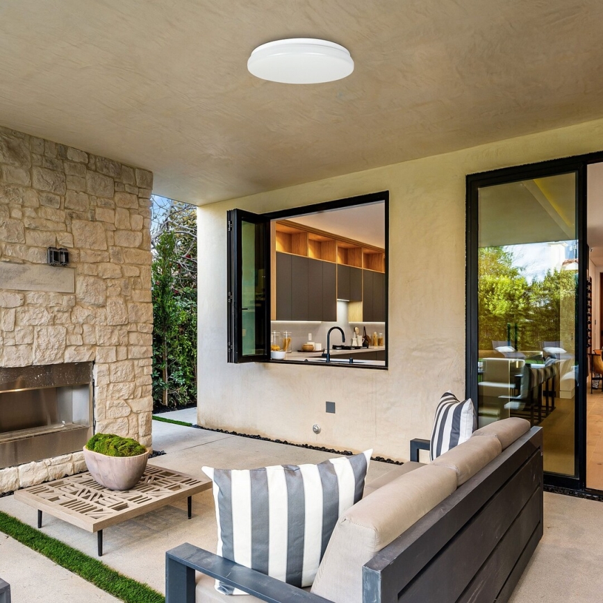 Rabalux - LED kupaonska stropna svjetiljka s senzorom LED/24W/230V 4000K IP44 promjer 35 cm