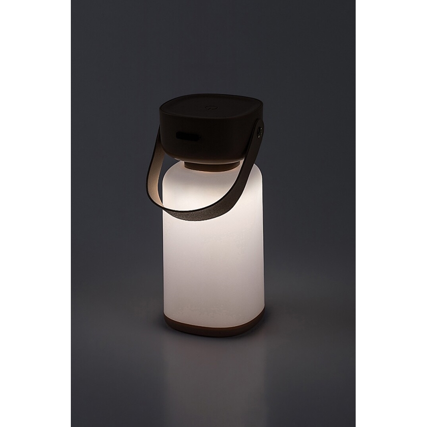 Rabalux - LED Vanjska prigušiva punjiva stolna lampa na dodir LED/3W/5V IP44 smeđa