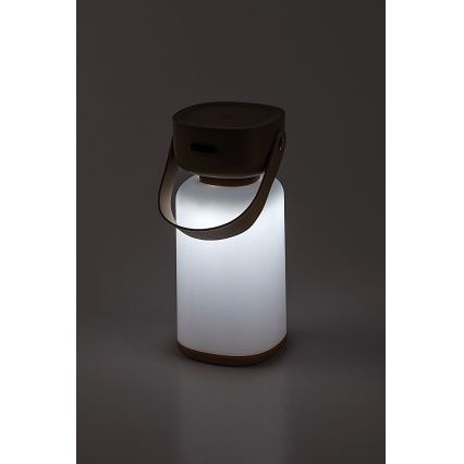 Rabalux - LED Vanjska prigušiva punjiva stolna lampa na dodir LED/3W/5V IP44 smeđa