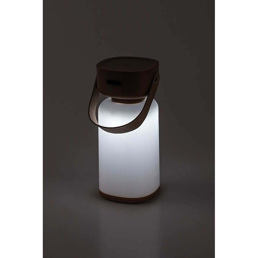 Rabalux - LED Vanjska prigušiva punjiva stolna lampa na dodir LED/3W/5V IP44 smeđa