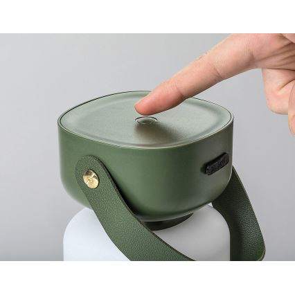 Rabalux - LED vanjska punjiva stolna lampa s dodirnim upravljanjem, prigušiva, LED/3W/5V IP44 zelena